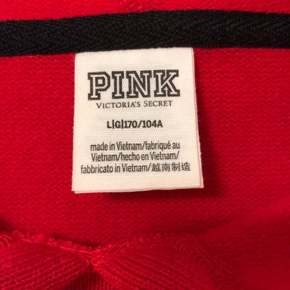 PINK Victoria Secret Sweater Knit Pullover Hoodie - Picture 8 of 9